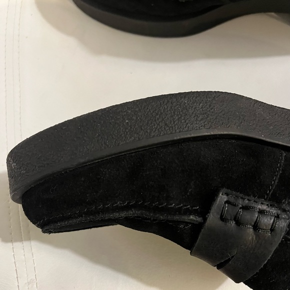 Free People black suede mule/loafer shoe size 9. - Picture 9 of 9